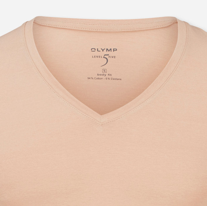 Olymp - Enges Unterzieh T-Shirt - V-Neck