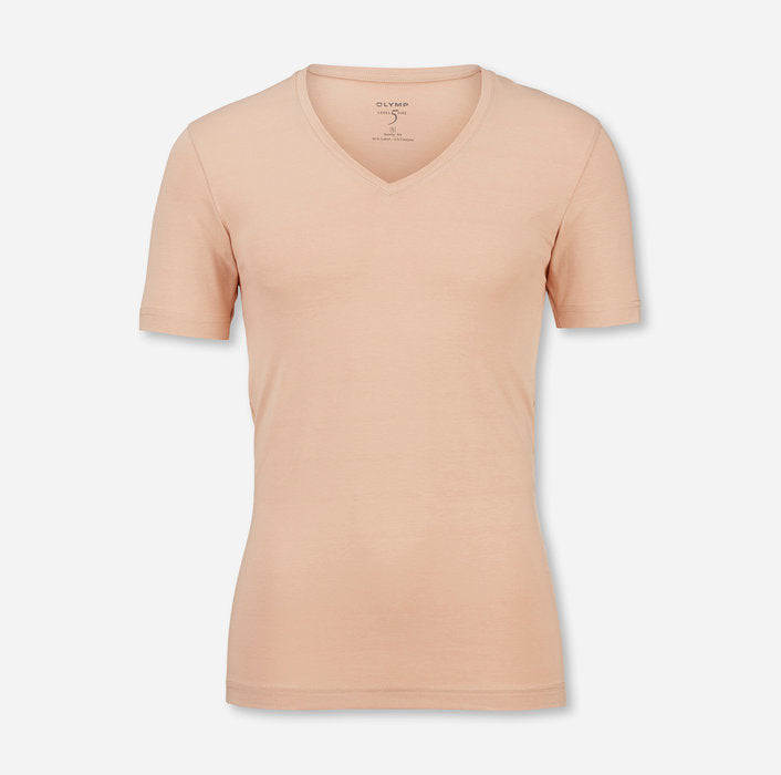 Olymp - Enges Unterzieh T-Shirt - V-Neck