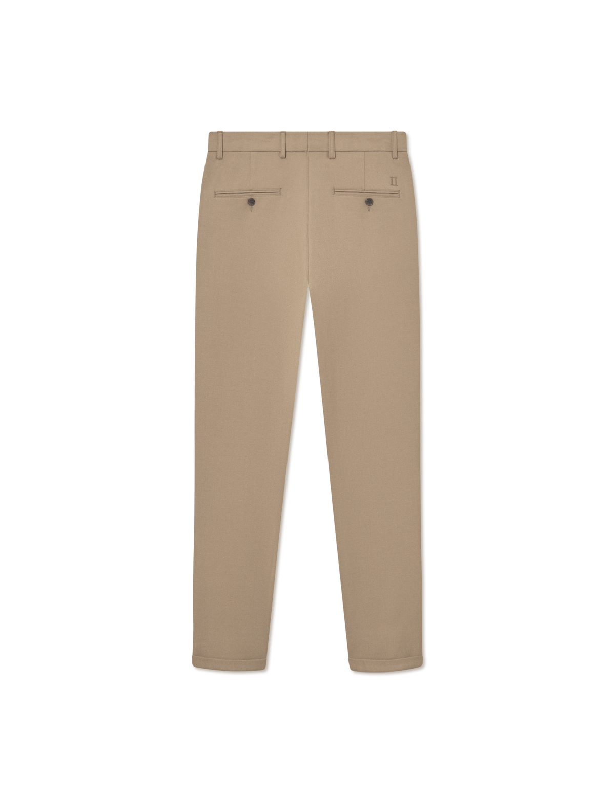Les Deux - Schlank geschnittene Hose in Braun - Como