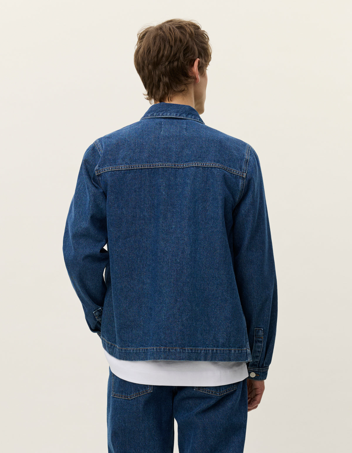Les Deux - Overshirt aus leichter Denimqualität - Layton