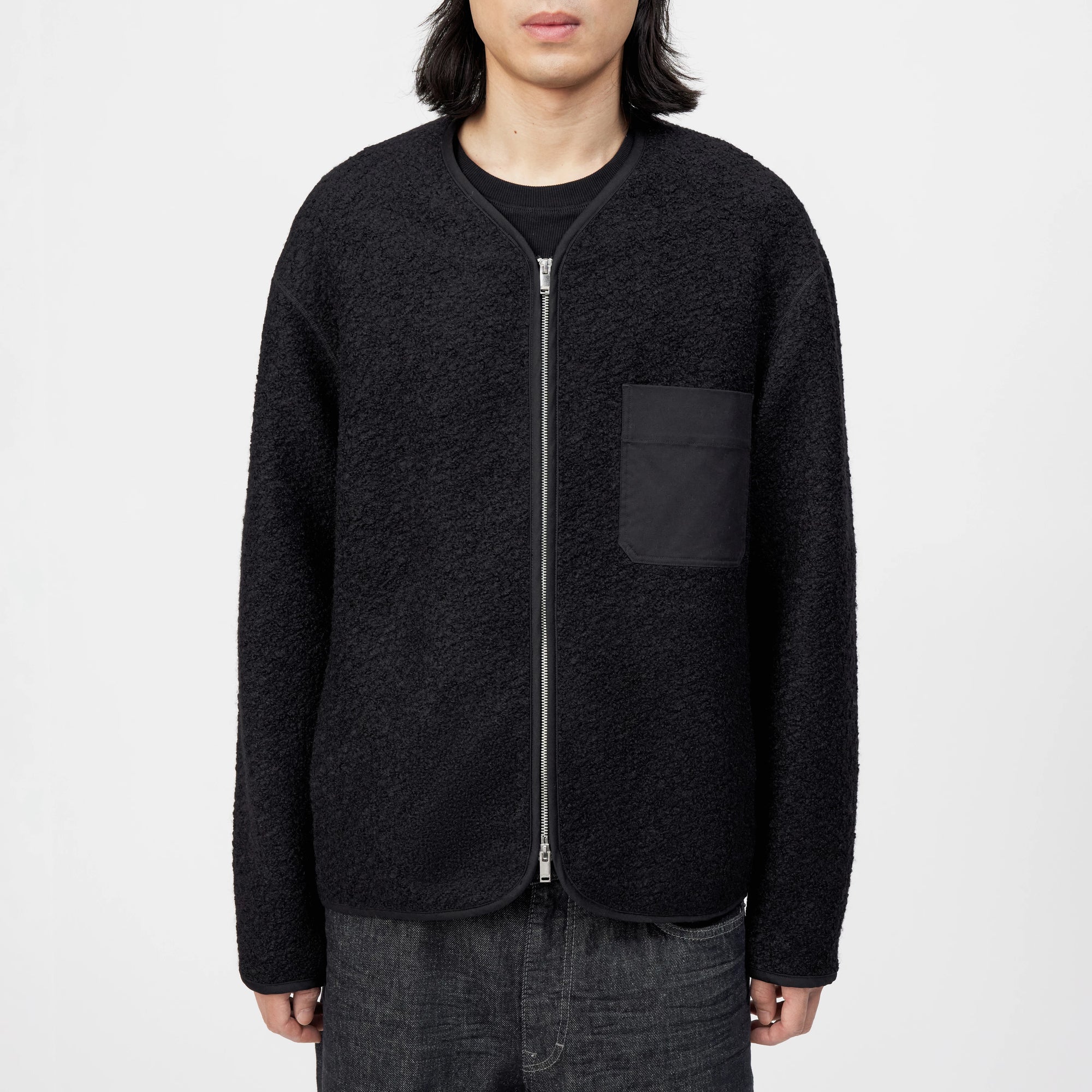 Drykorn - Jacke aus Fleece-Woll-Mix - Johnan