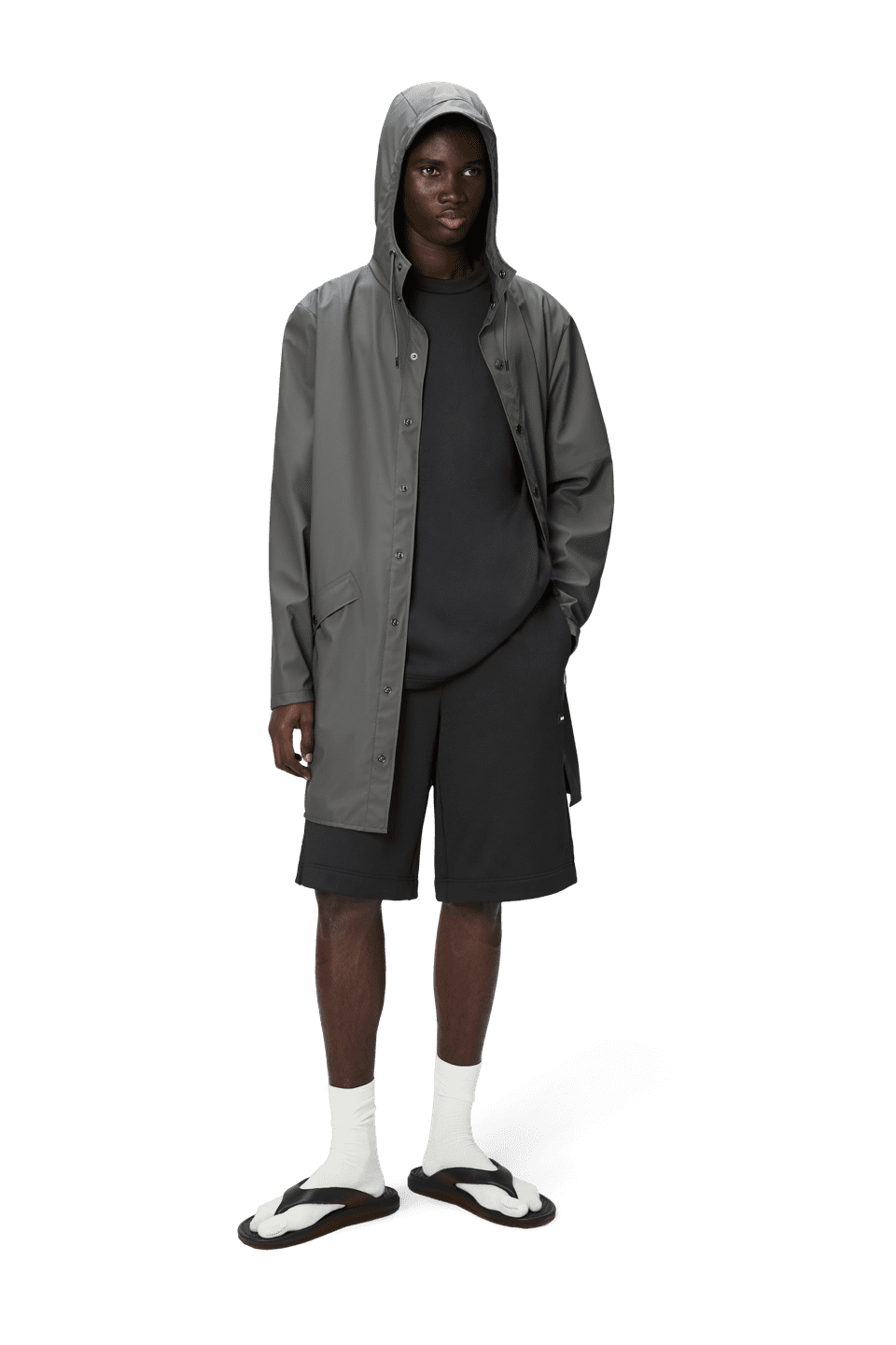 Rains - Lange Wasser- & Winddichte Regenjacke Unisex - Long Jacket