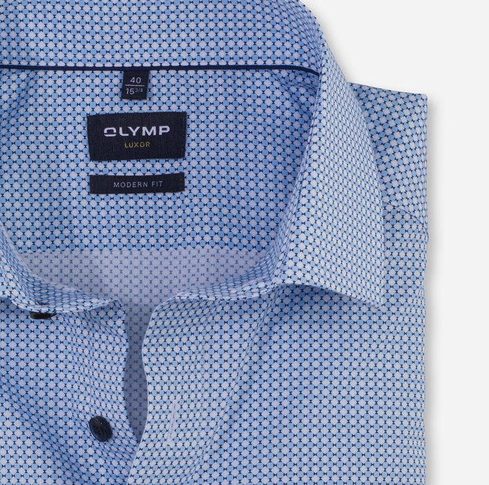 Olymp - Businesshemd mit grafischem Print - Modern Fit