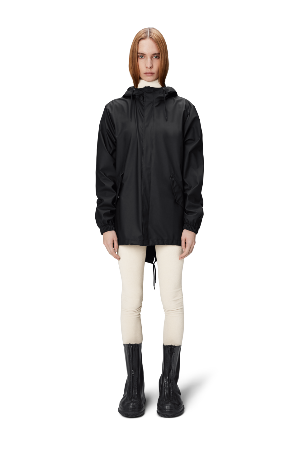 Rains - Kurzer Wasser- & Winddichter Fishtailparka Unisex - Fishtail Jacket