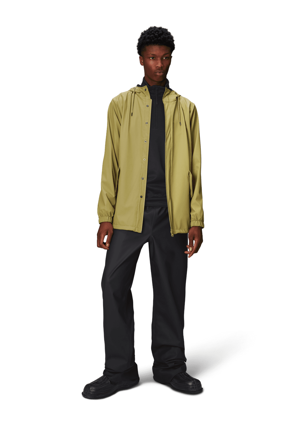 Rains - Kurzer Wasser- & Winddichter Fishtailparka Unisex - Fishtail Jacket