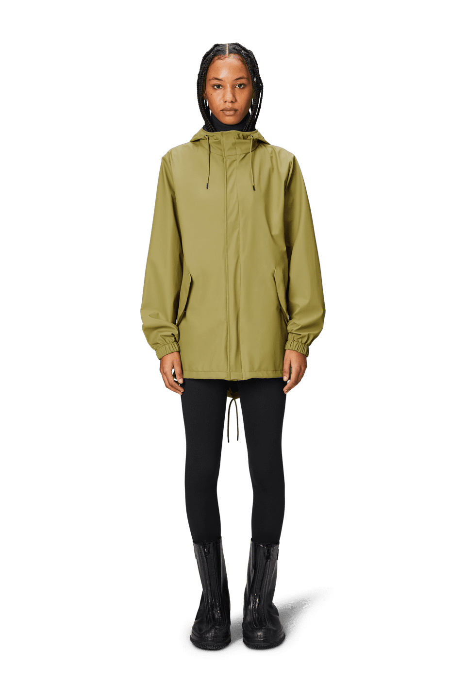 Rains - Kurzer Wasser- & Winddichter Fishtailparka Unisex - Fishtail Jacket