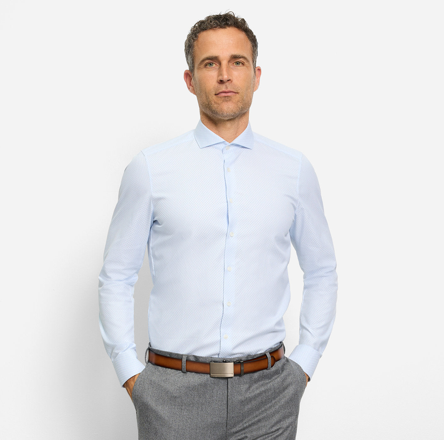 Olymp - Businesshemd mit Haifischkragen- Lvl. 5 Body Fit