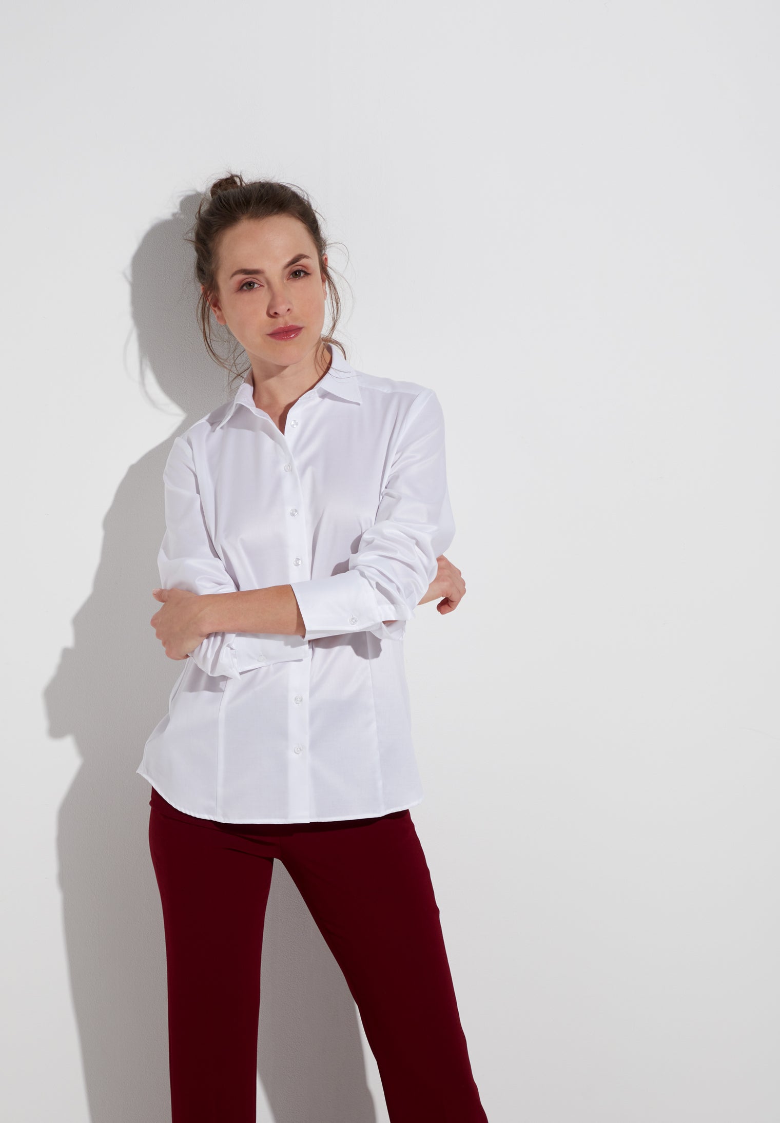 Eterna - Business Bluse - Kentkragen