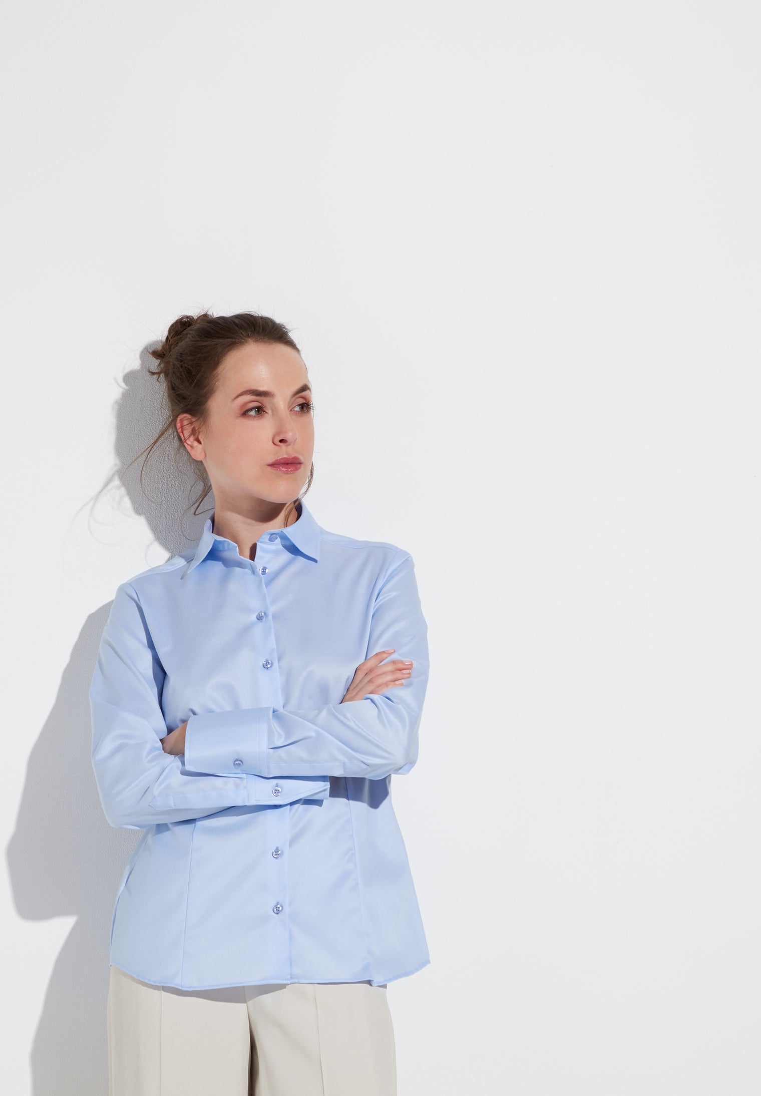 Eterna - Business Bluse - Kentkragen