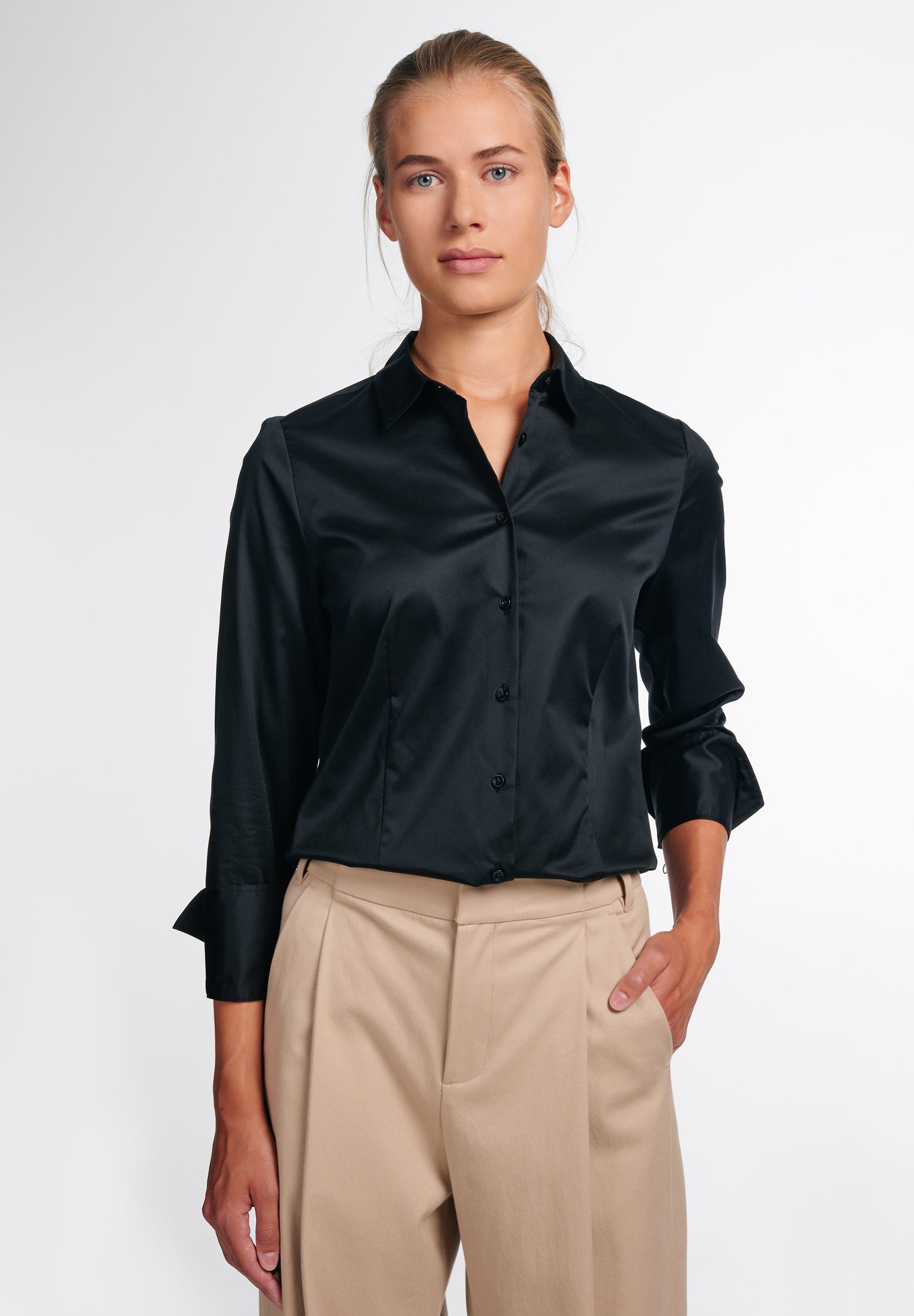 Eterna - Business Bluse - Kentkragen