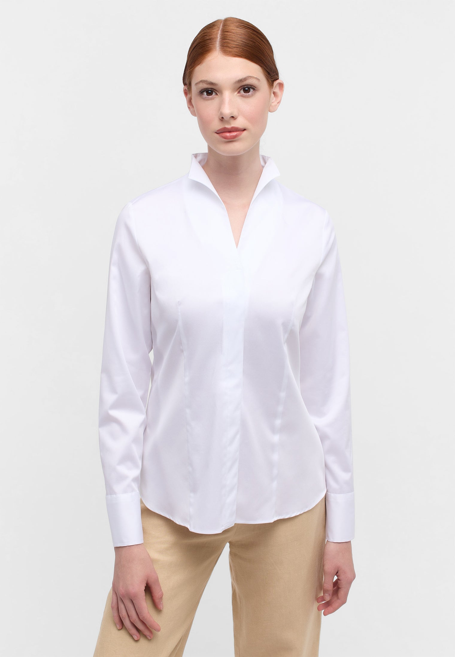 Eterna - Business Bluse - Stehkragen