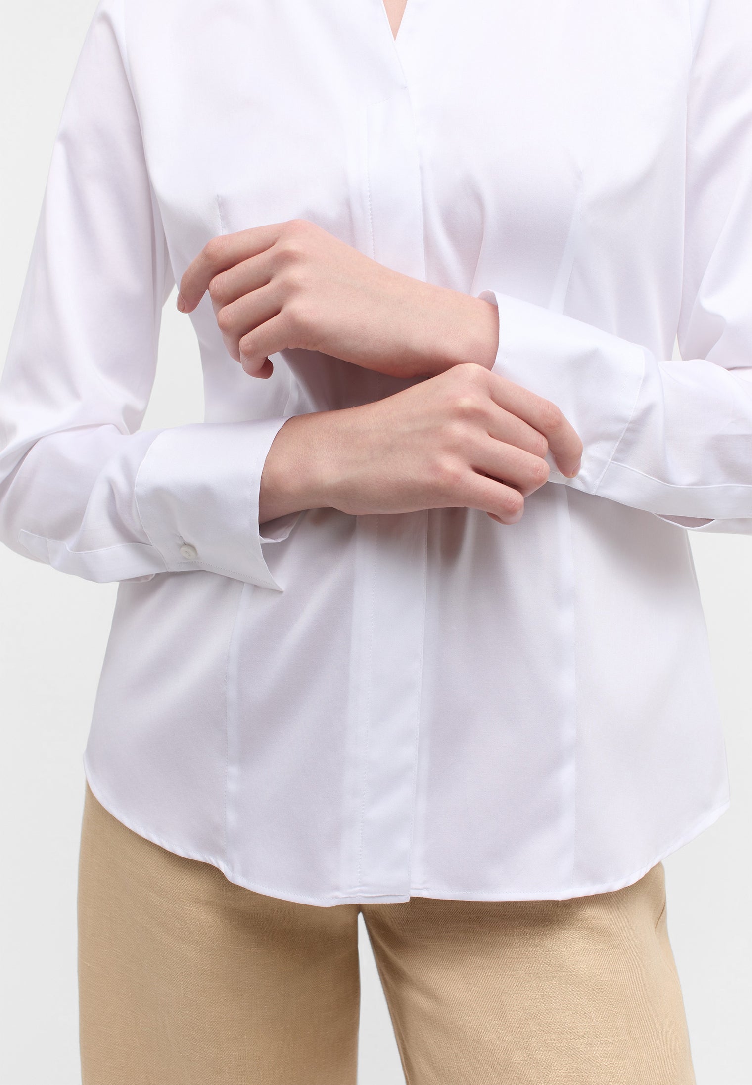Eterna - Business Bluse - Stehkragen