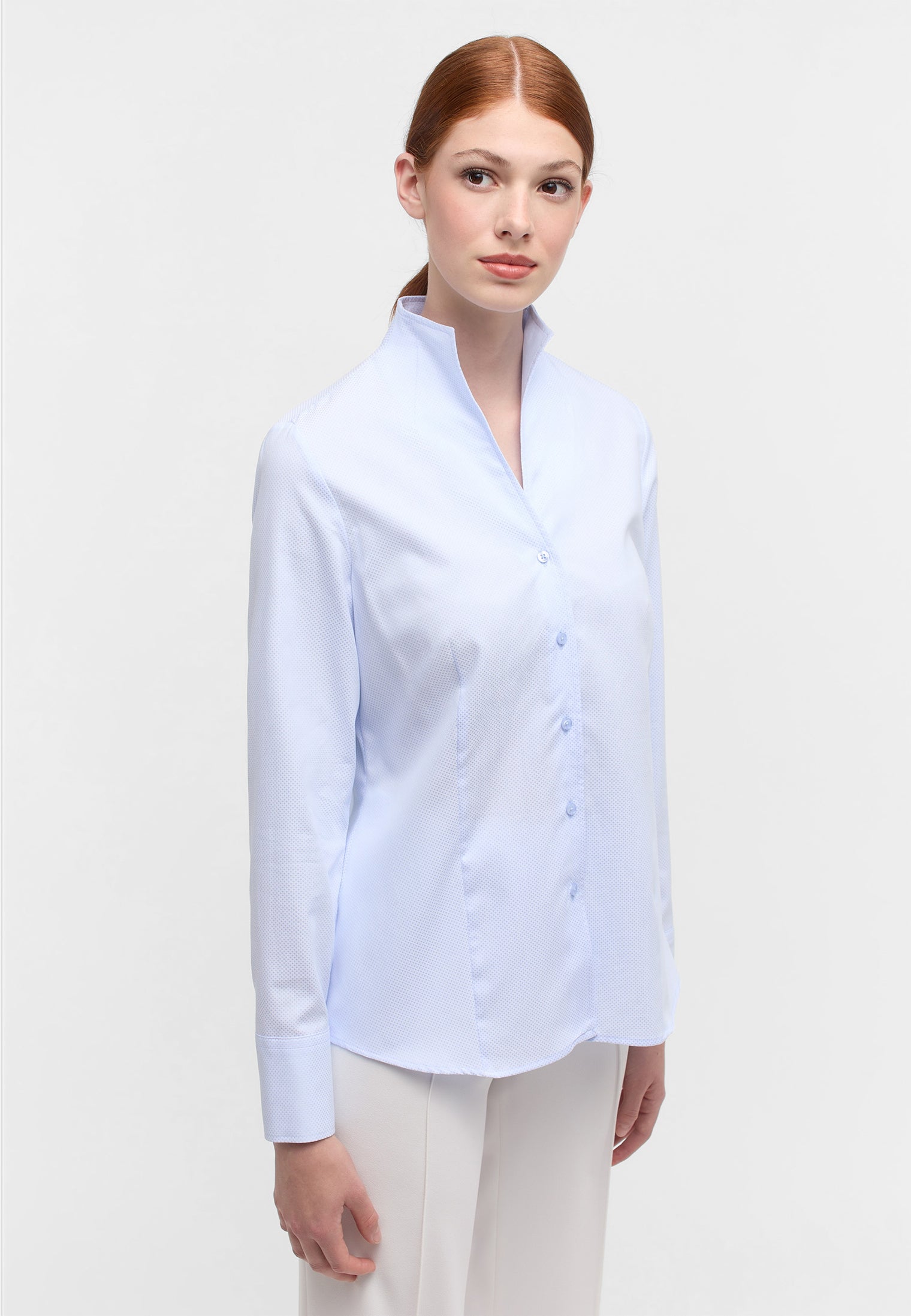 Eterna - Business Bluse - Stehkragen