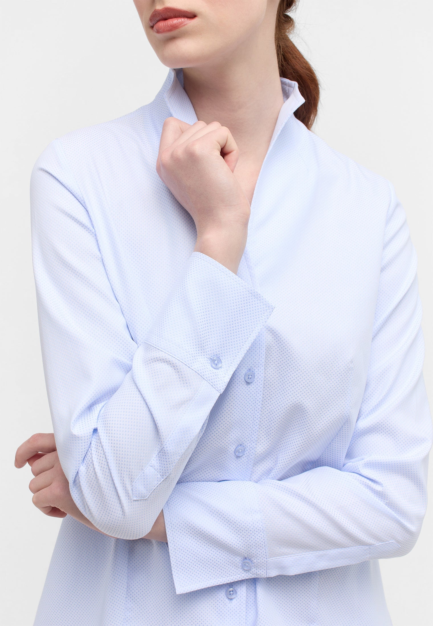 Eterna - Business Bluse - Stehkragen