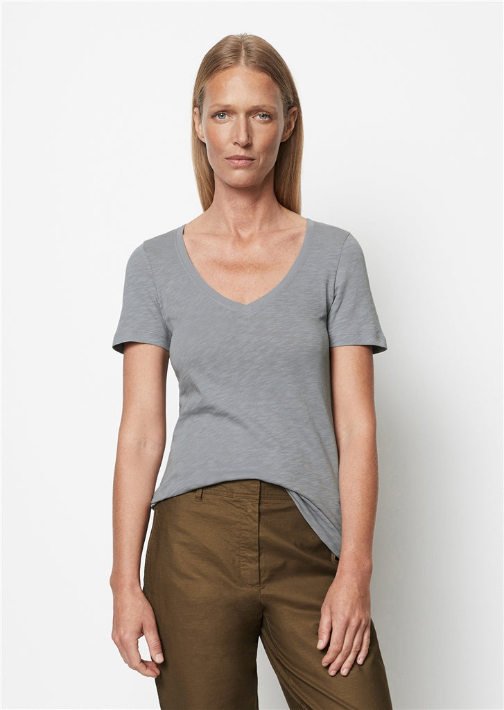 Marc O´Polo - T-Shirt mit V-Ausschnitt