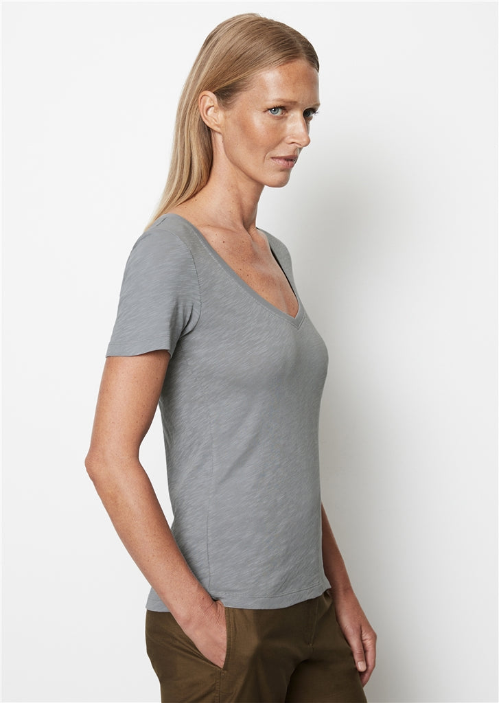 Marc O´Polo - T-Shirt mit V-Ausschnitt