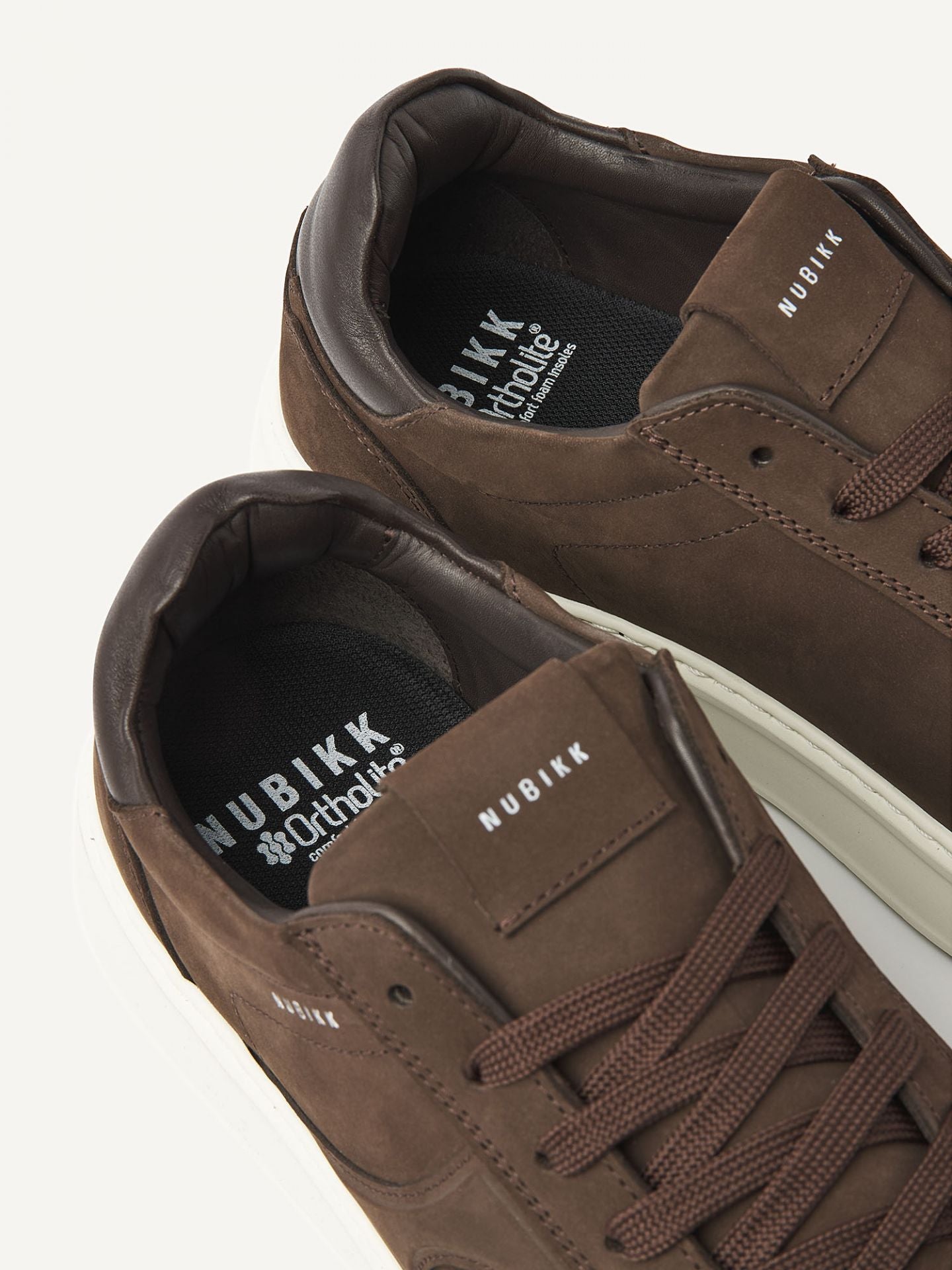 Nubikk - Stilvoller Sneaker in Dunkelbraun - Vick Cosmo