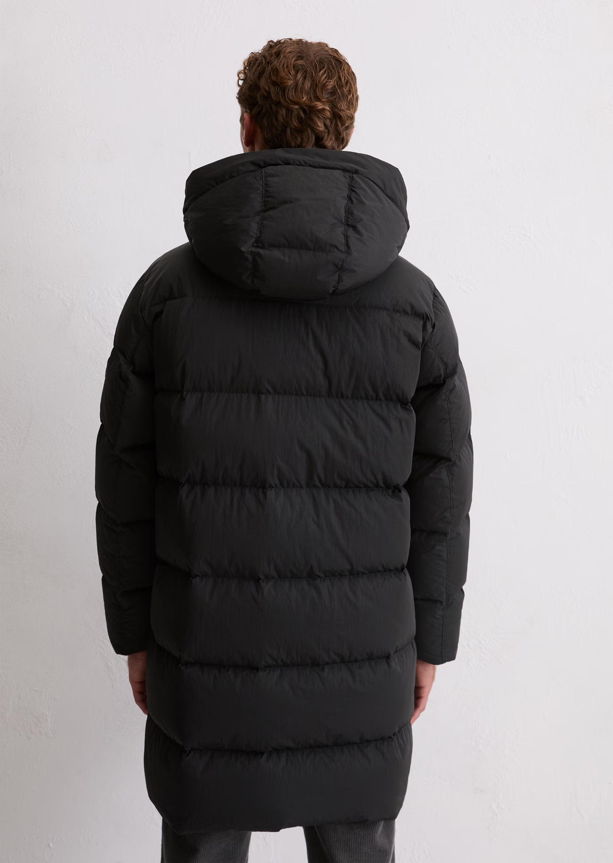 Marc O'Polo - Lange Daunenjacke mit abnehmbarer Kapuze