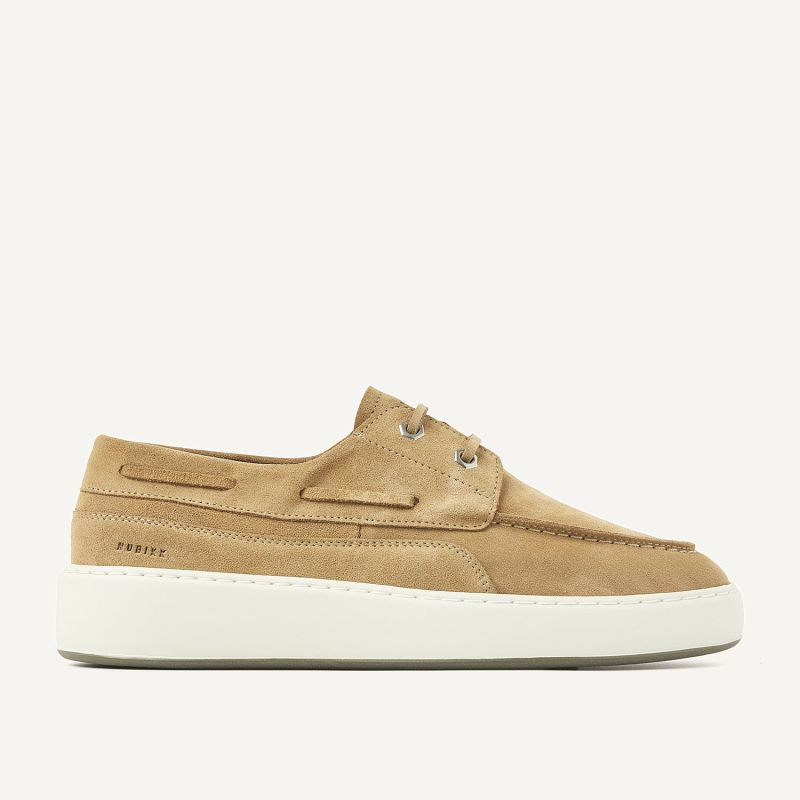 Nubikk - Stilvoller Sneaker mit Schiffschuh Elementen in Eiche - Jiro Yacht