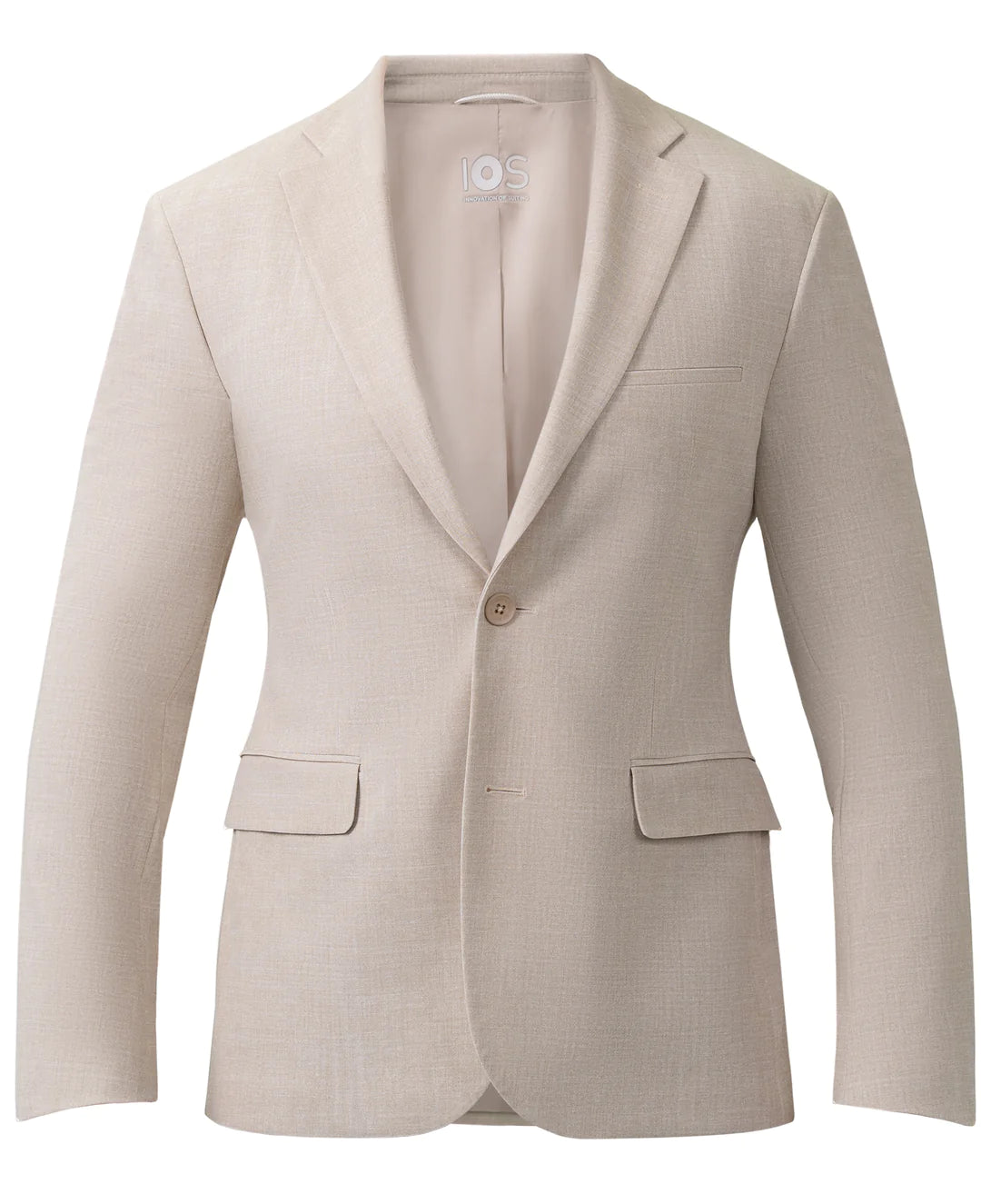 IOS - Schlank geschnittenes Sakko aus sehr bequemer Jerseyware - Beige