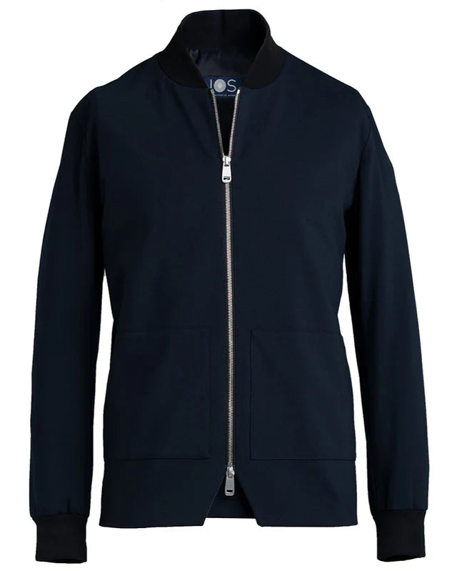 IOS - Moderner Blouson aus sehr bequemer Jerseyware - Navy