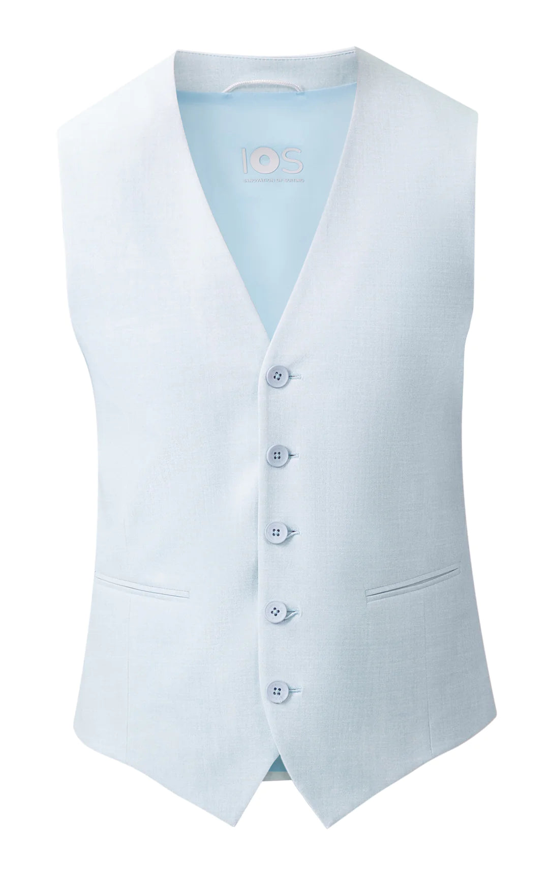 IOS - Schmale Anzugweste - Light Blue