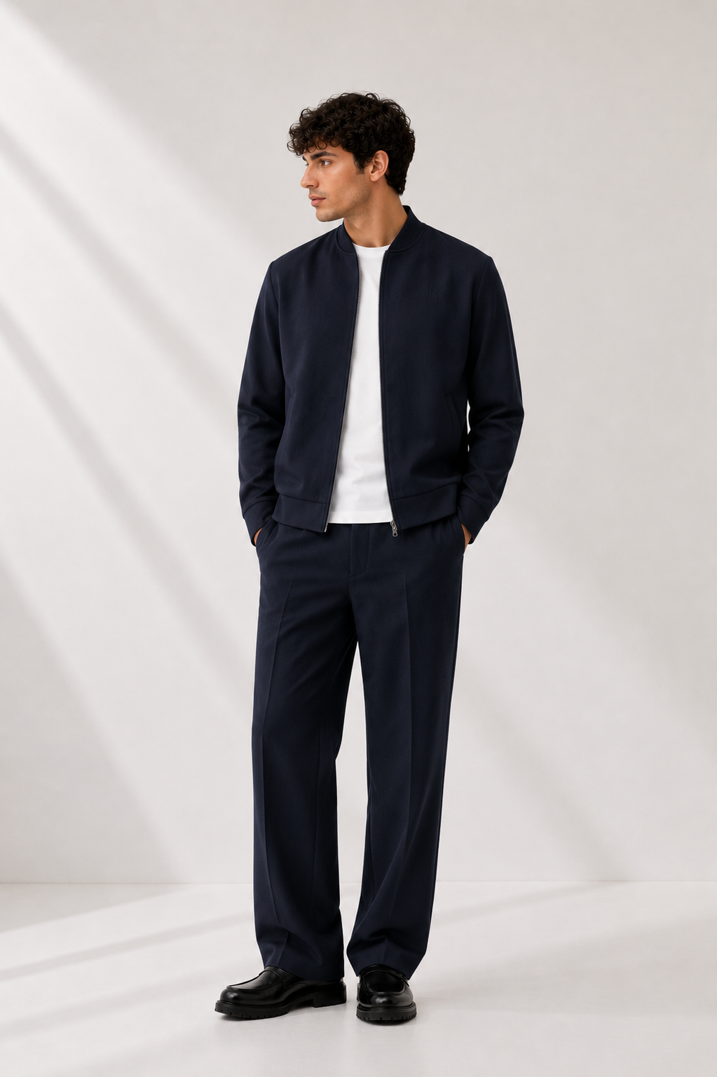 Les Deux - Leichter Blouson im Overshirt-Look für moderne Styles in Navy