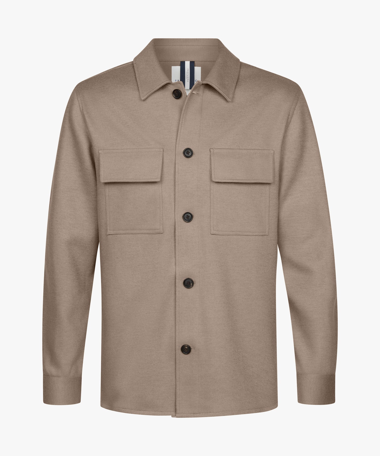 Profuomo - Zeitloses Overshirt in Beige