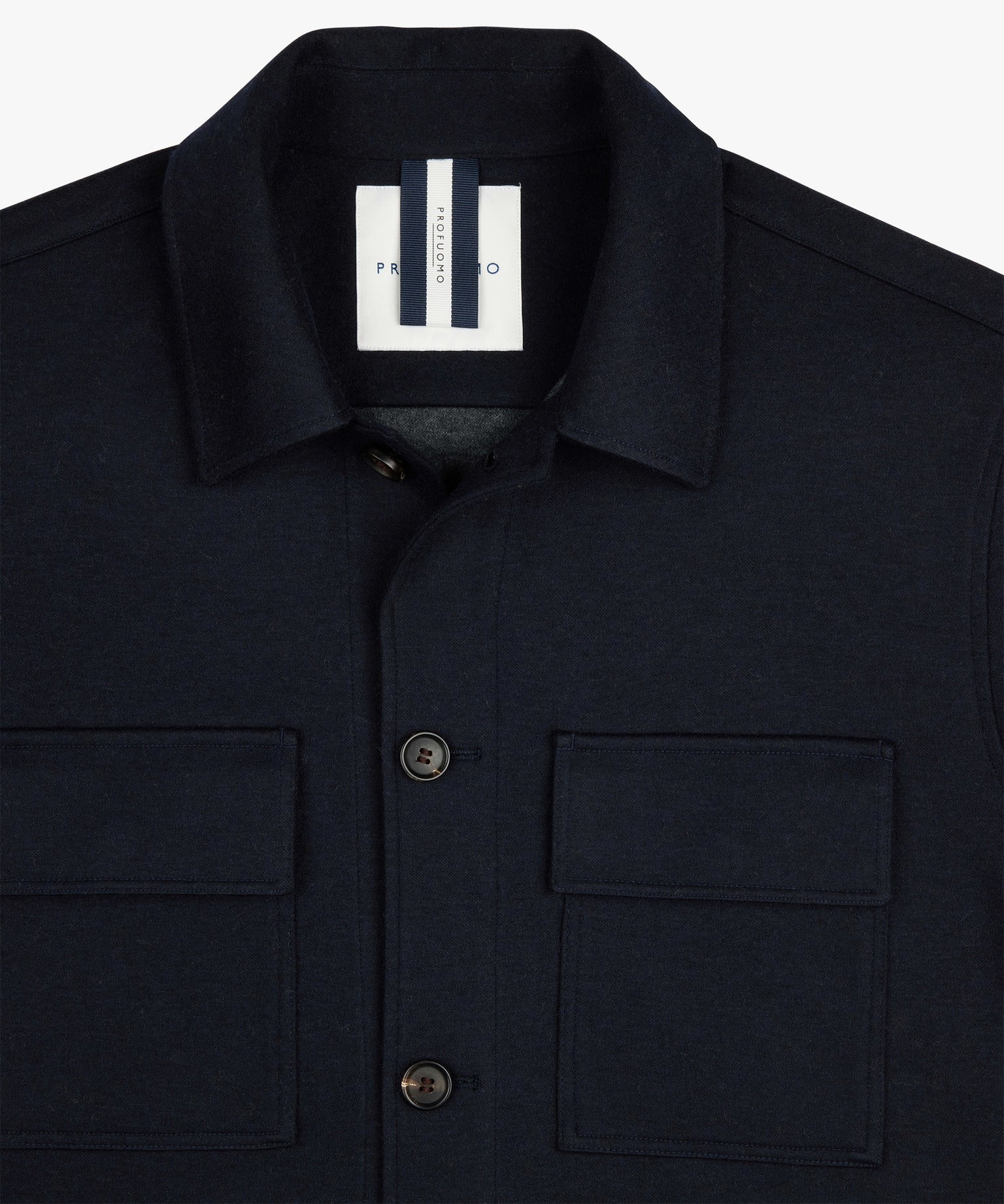 Profuomo - Zeitloses Overshirt in Navy