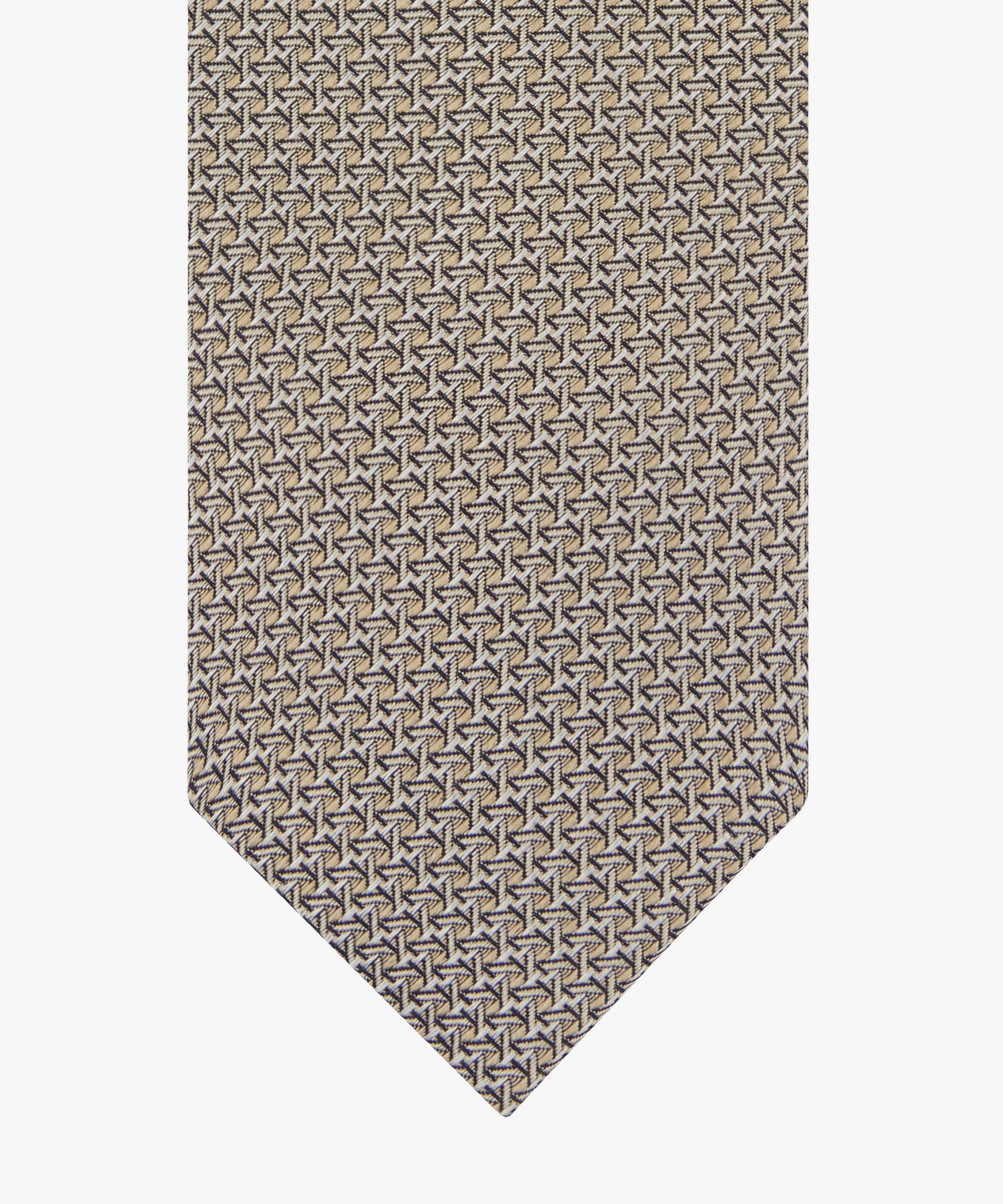 Profuomo - Stilvolle Krawatte in Beige - Made in Italy