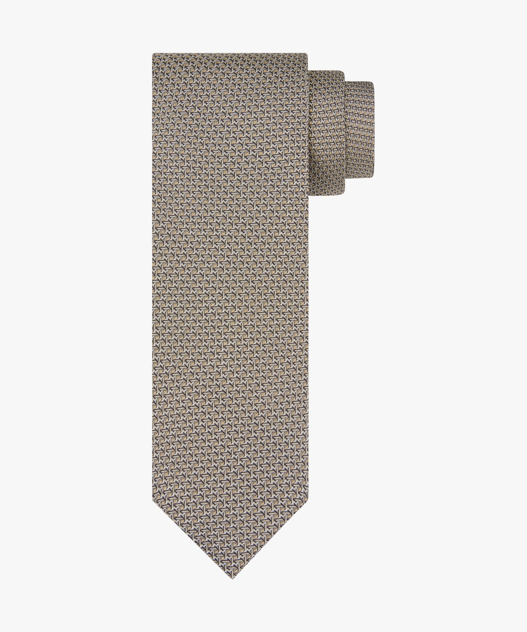 Profuomo - Stilvolle Krawatte in Braun - Made in Italy