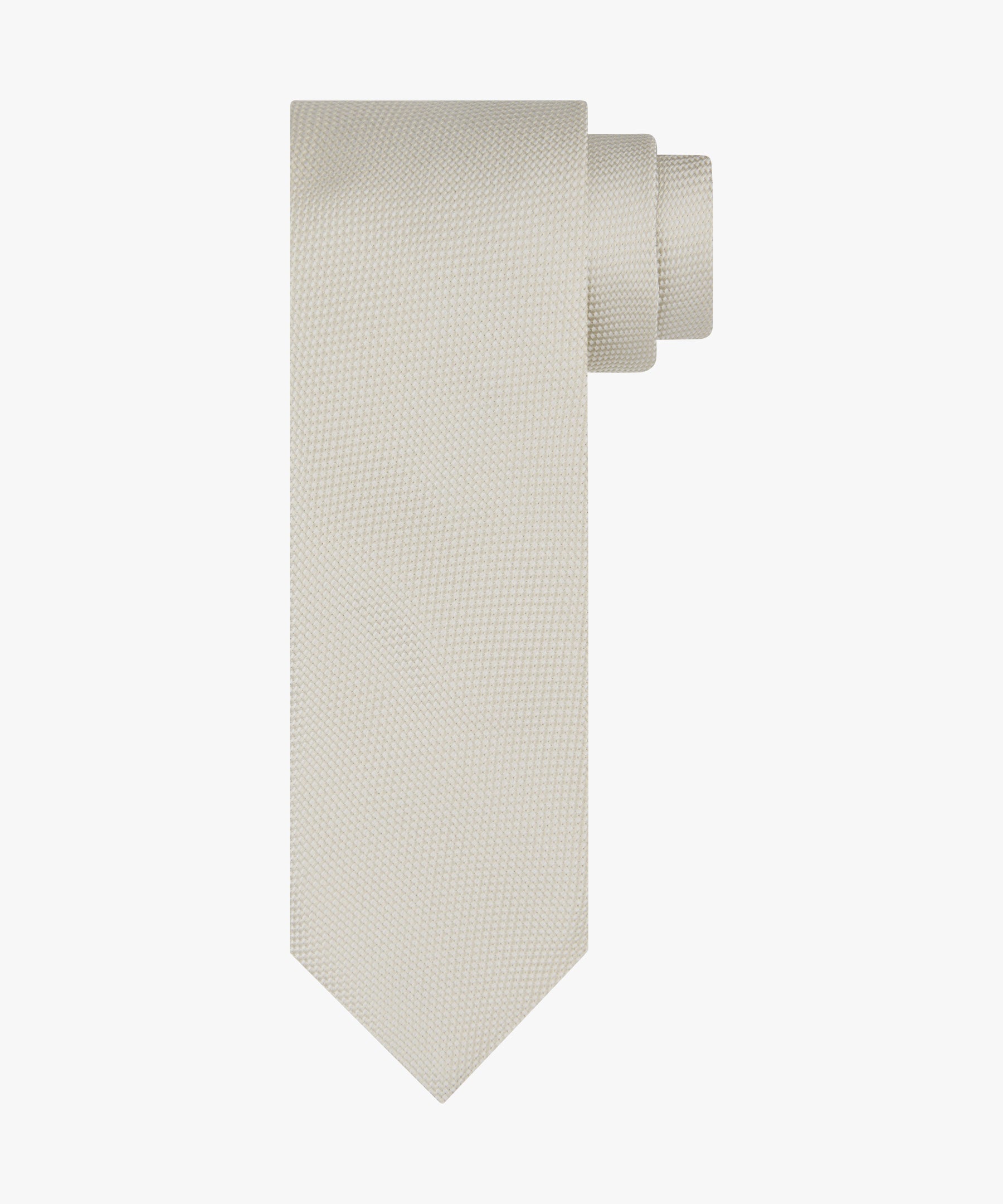 Profuomo - Stilvolle Krawatte in Ivory - Made in Italy