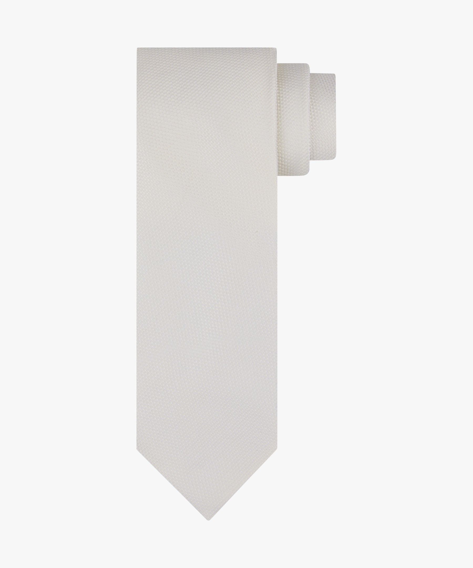 Profuomo - Stilvolle Krawatte in Offwhite - Made in Italy