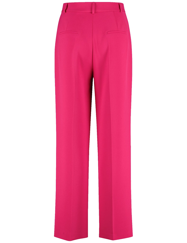 Taifun - Elegante weit fließende Hose in Pink