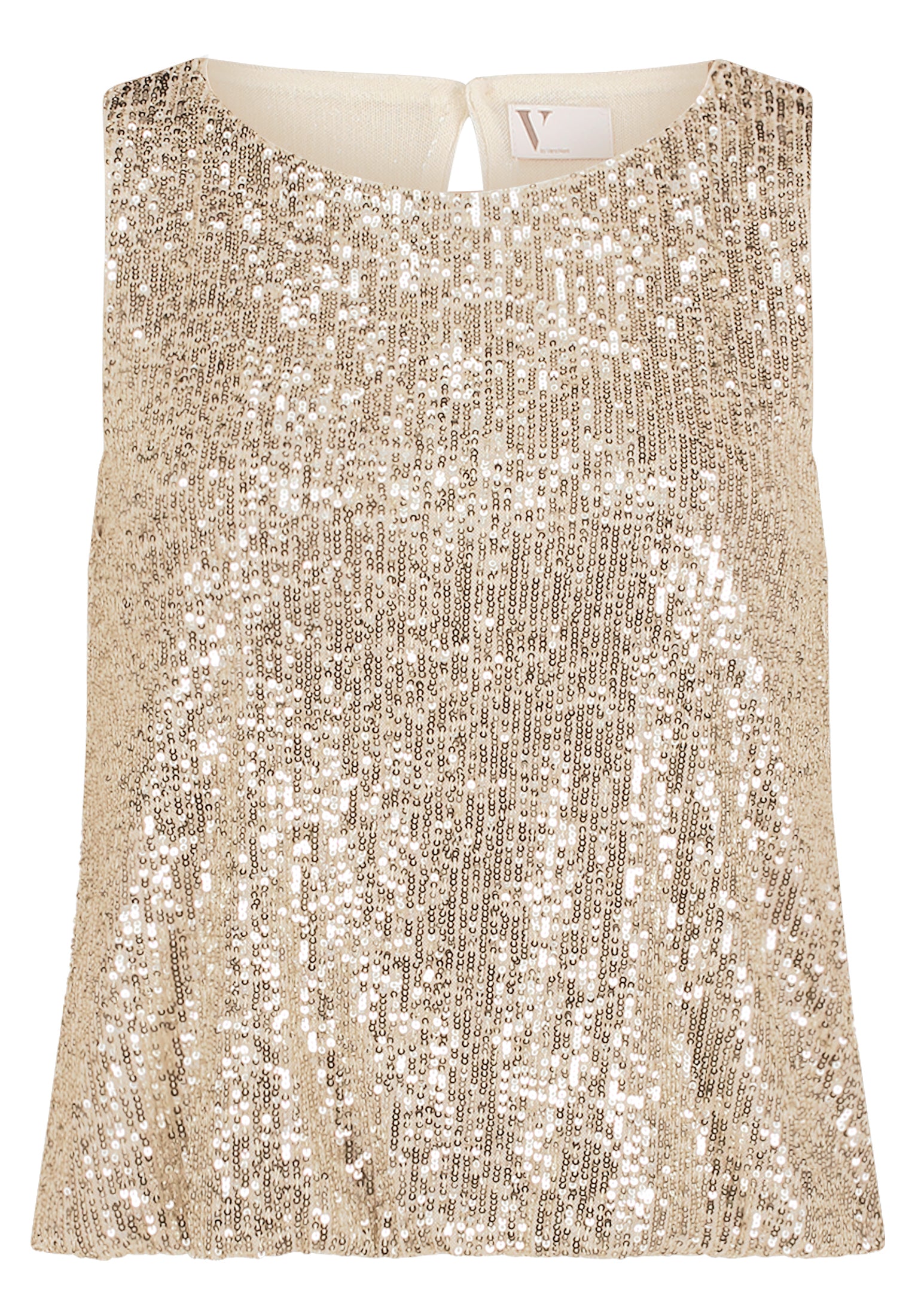Vera Mont - Elegantes Glitzertop in Champagner