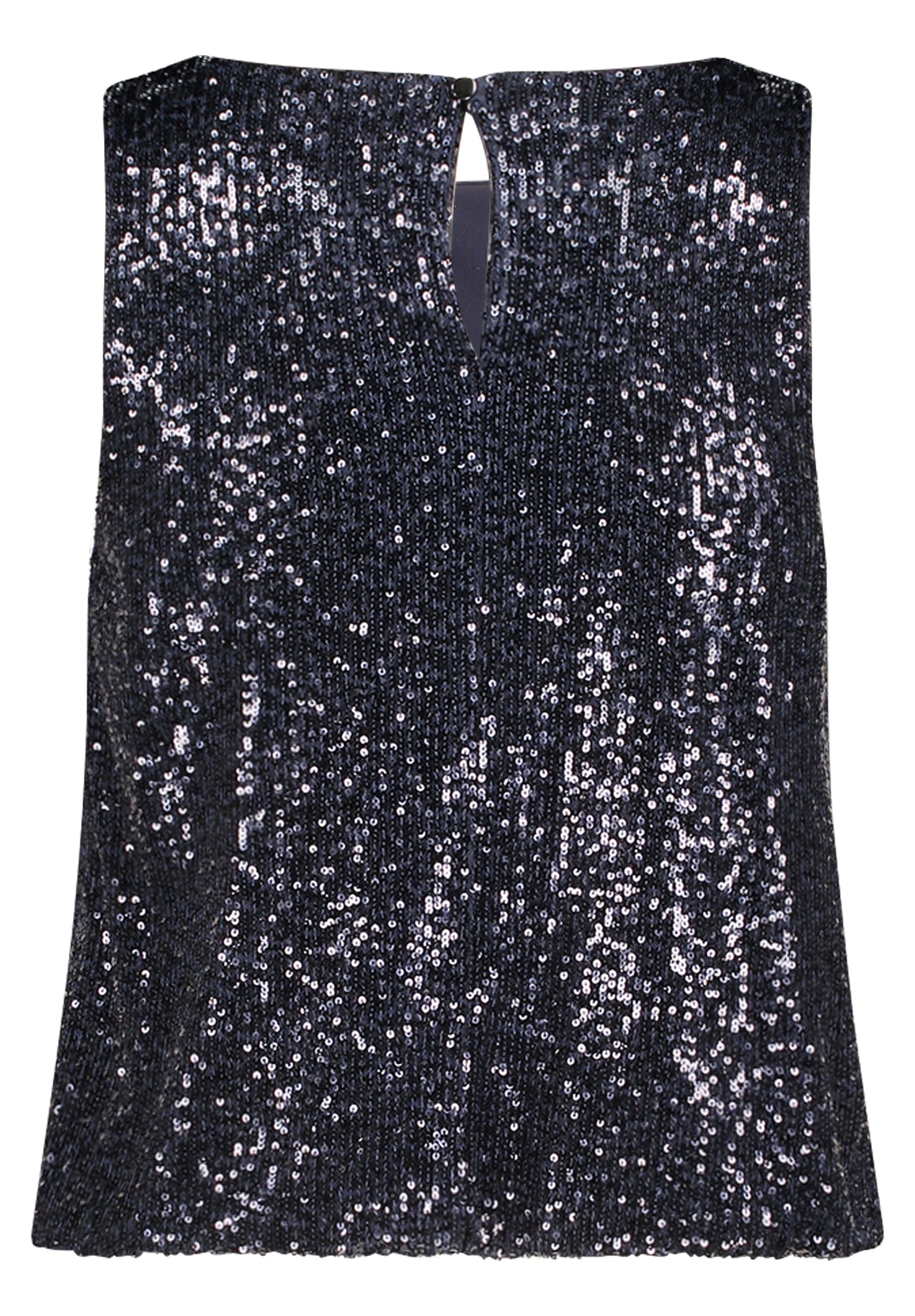 Vera Mont - Elegantes Glitzertop in Dunkelblau