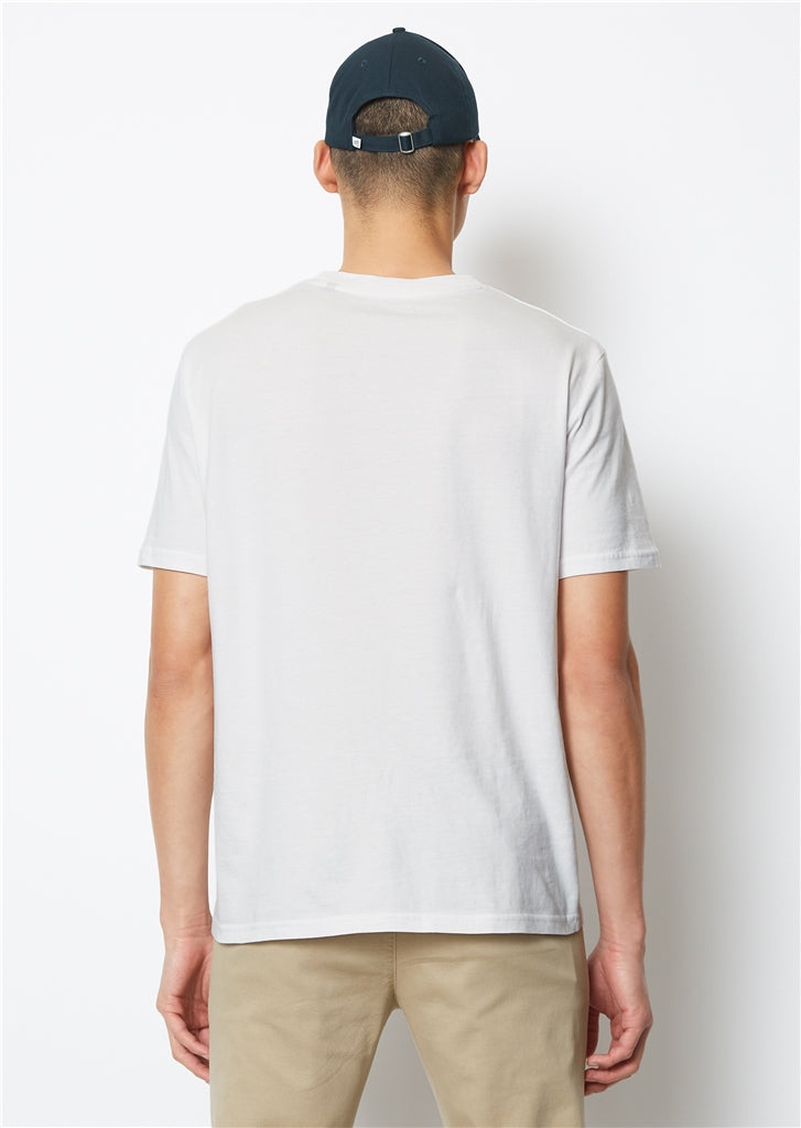 Marc O´Polo - Basic T-Shirt aus reiner Baumwolle mit dezentem Logo