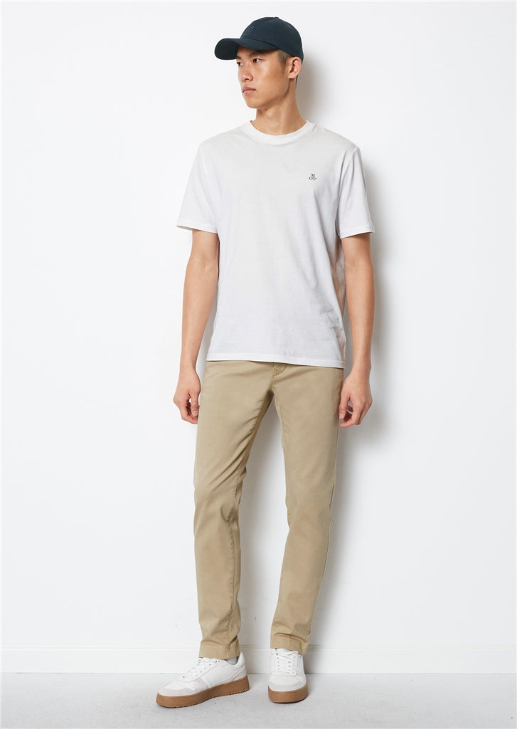 Marc O´Polo - Basic T-Shirt aus reiner Baumwolle mit dezentem Logo