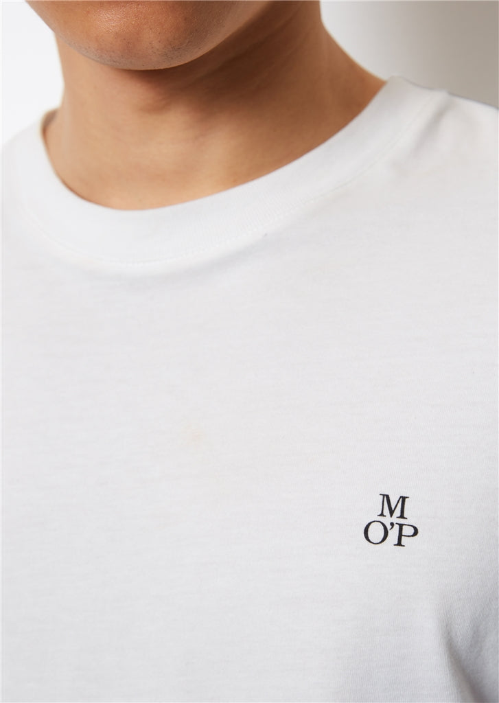 Marc O´Polo - Basic T-Shirt aus reiner Baumwolle mit dezentem Logo