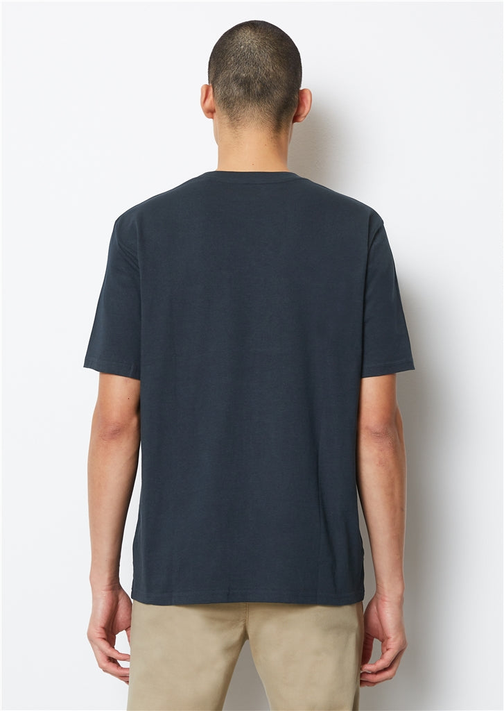 Marc O´Polo - Basic T-Shirt aus reiner Baumwolle mit dezentem Logo