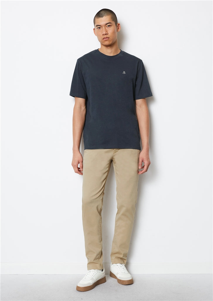 Marc O´Polo - Basic T-Shirt aus reiner Baumwolle mit dezentem Logo