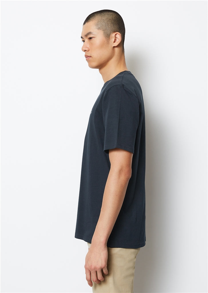 Marc O´Polo - Basic T-Shirt aus reiner Baumwolle mit dezentem Logo
