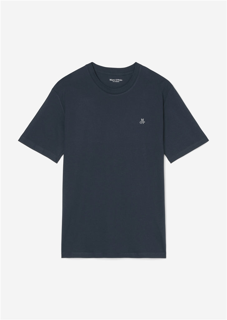 Marc O´Polo - Basic T-Shirt aus reiner Baumwolle mit dezentem Logo