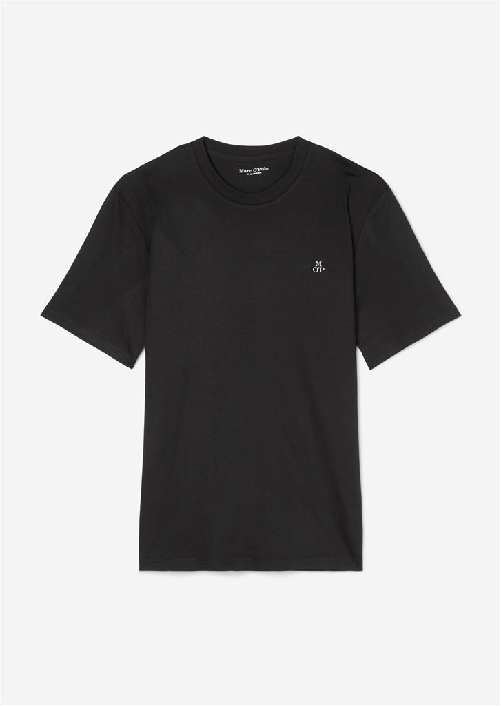 Marc O´Polo - Basic T-Shirt aus reiner Baumwolle mit dezentem Logo