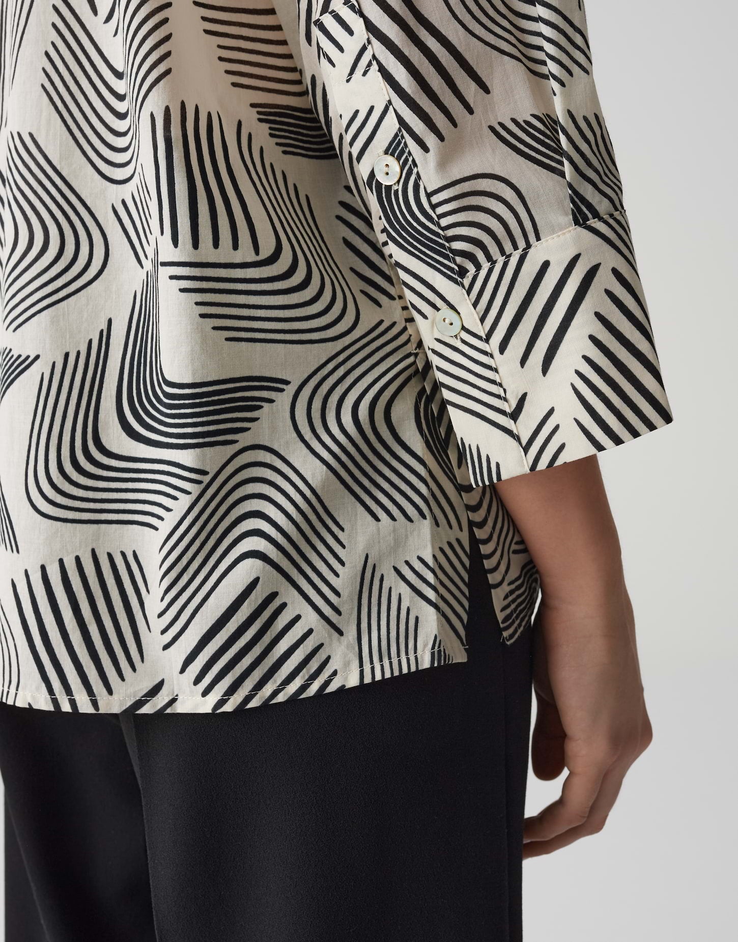 Opus - Printbluse aus feiner Baumwolle - Fumina