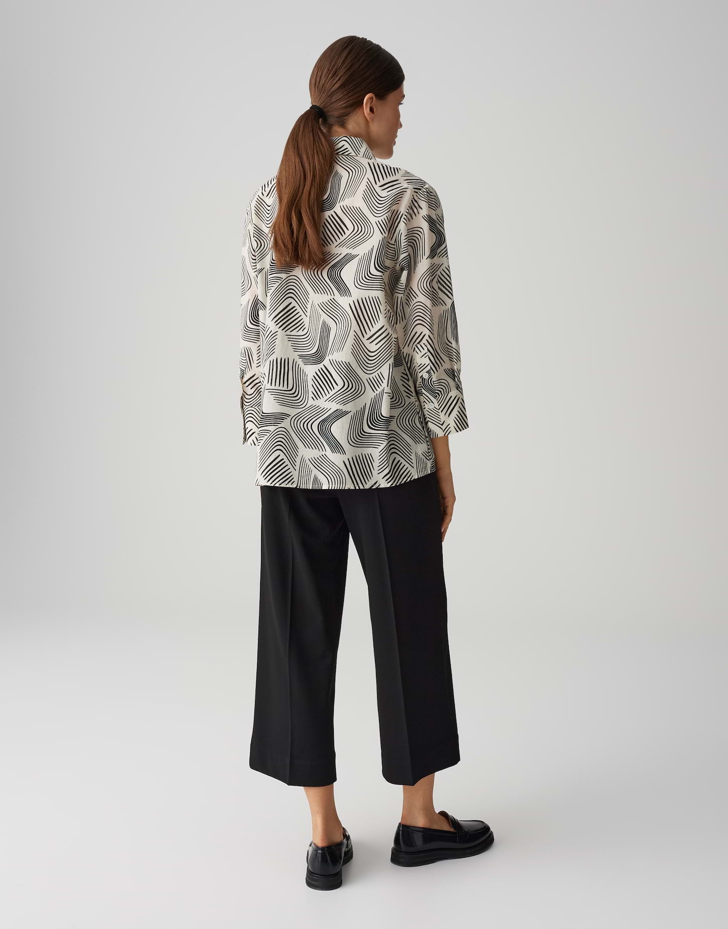 Opus - Printbluse aus feiner Baumwolle - Fumina