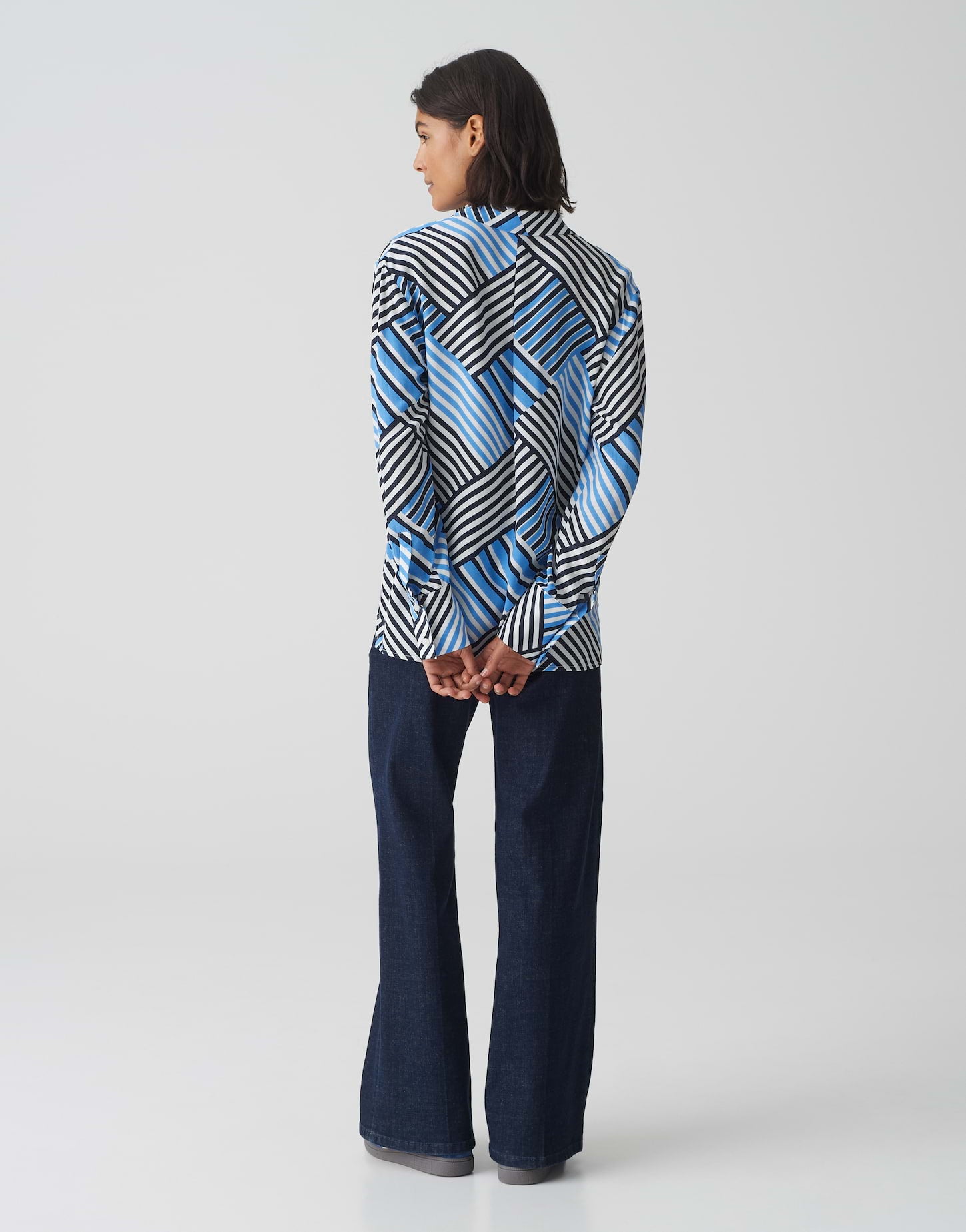 Opus -  Hemdbluse mit geometrischem Print - Filona
