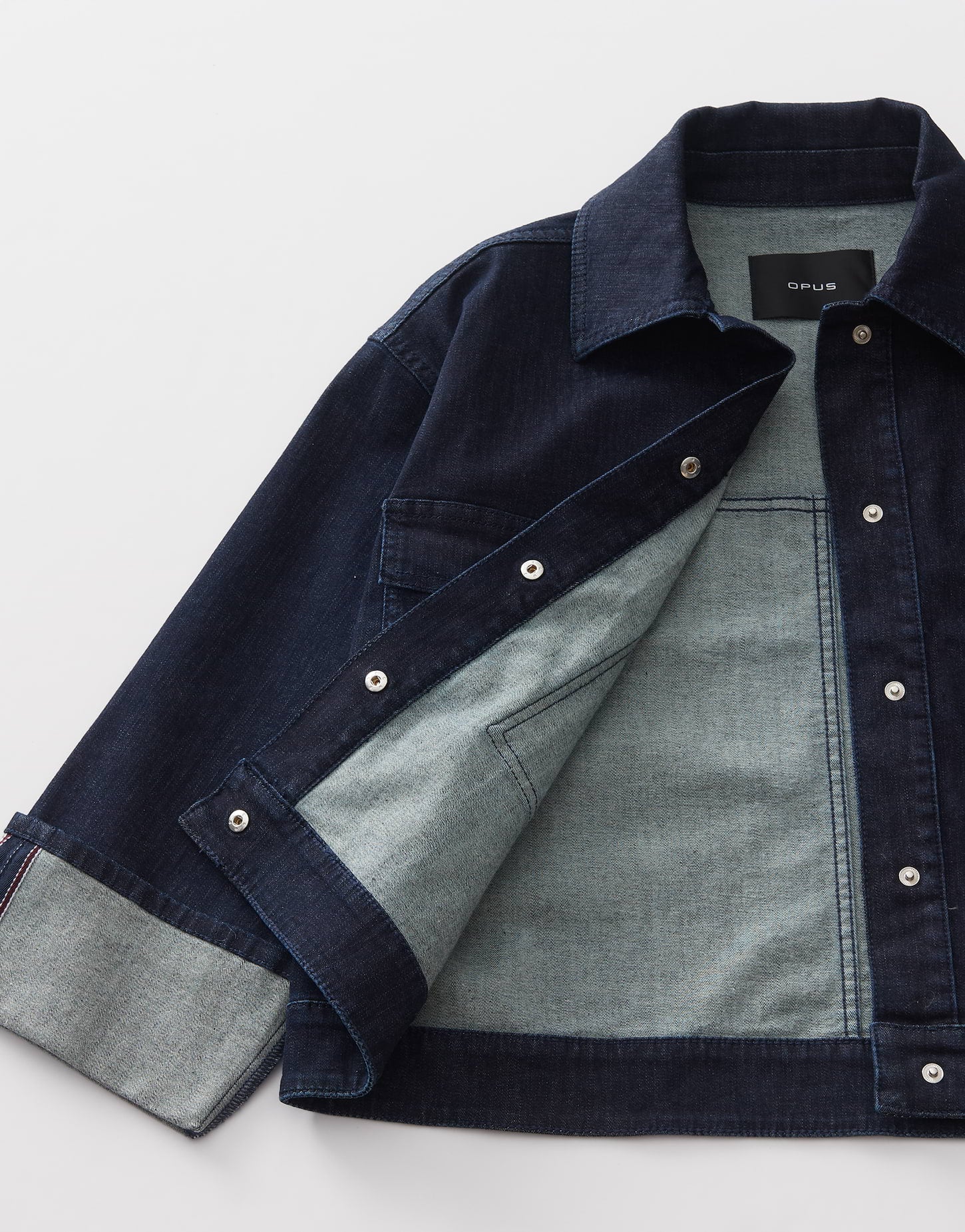 Opus - Loose Jeansjacke mit Rinsed Waschung - Hollice