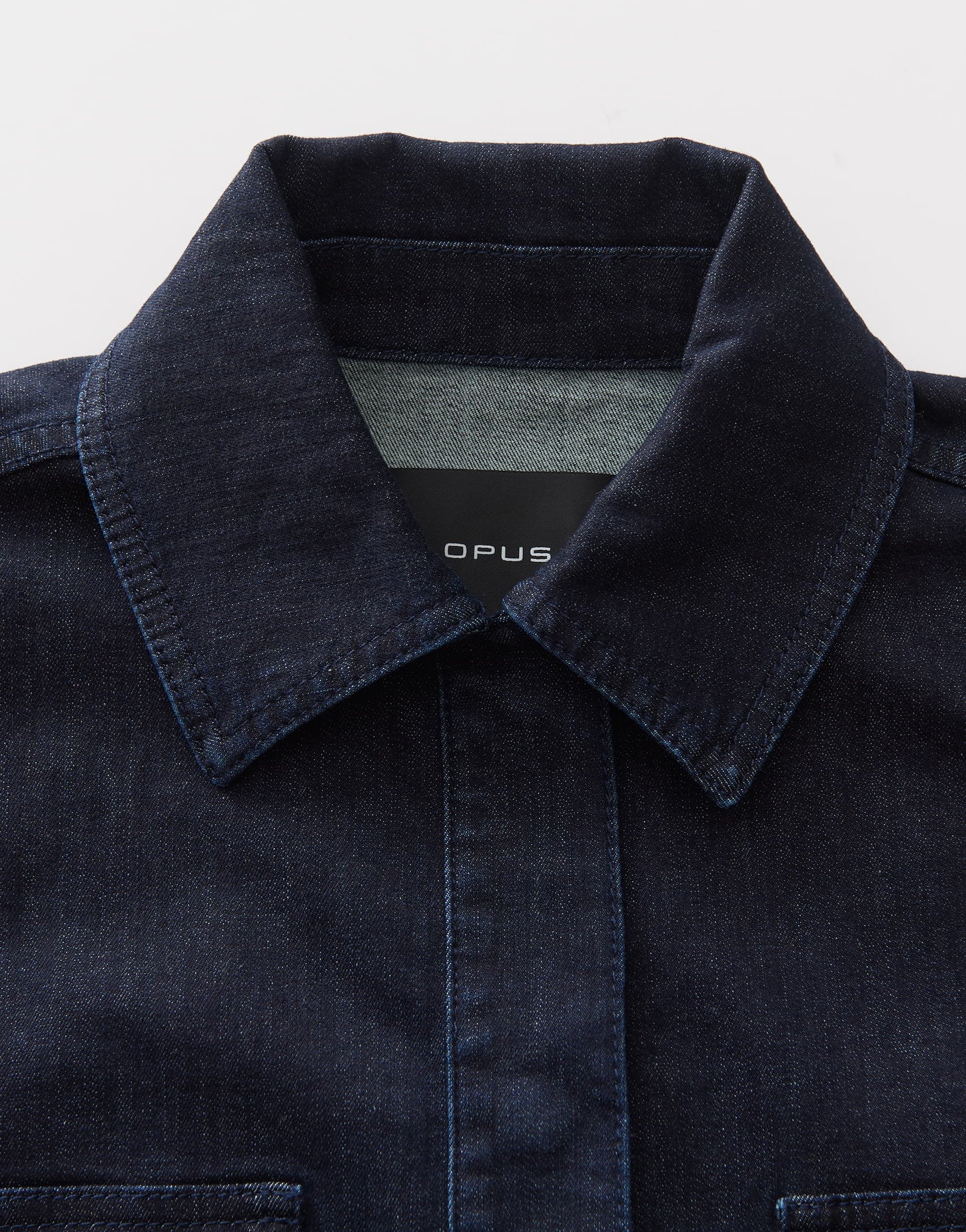 Opus - Loose Jeansjacke mit Rinsed Waschung - Hollice