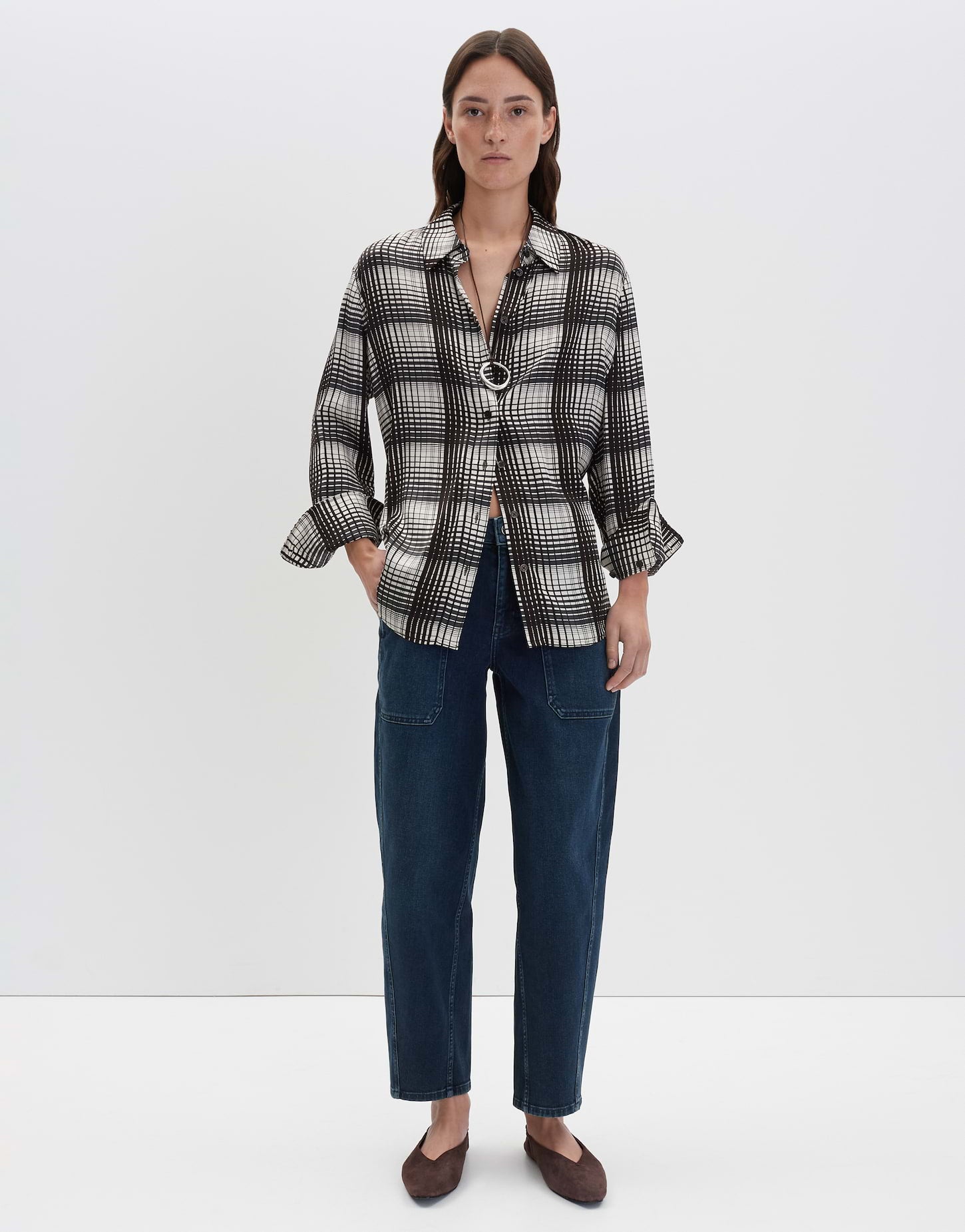 Someday - Langarmbluse mit graphischem Print - Zebecca